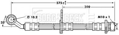 BORG & BECK Тормозной шланг BBH7016